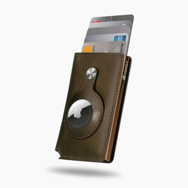 AirTag PopUp Wallet - Premium Leather