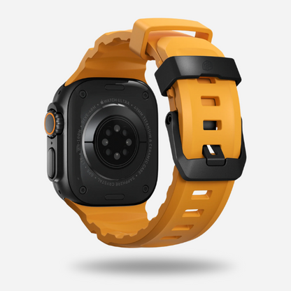 Stone Ridge™ Band – Rugged FKM Strap with Titanium Clasp