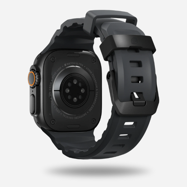 Stone Ridge™ Band – Rugged FKM Strap with Titanium Clasp