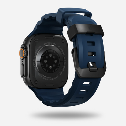 Stone Ridge™ Band – Rugged FKM Strap with Titanium Clasp