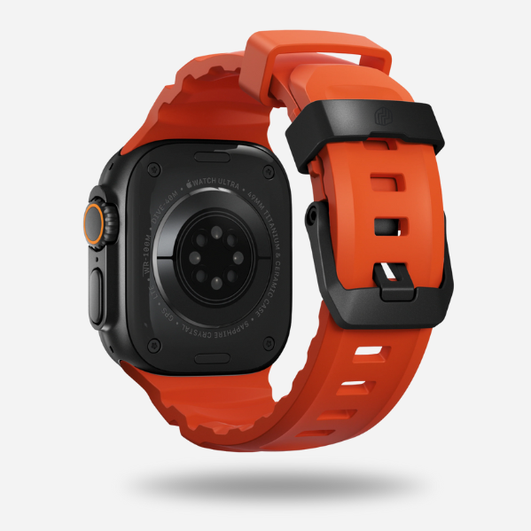 Stone Ridge™ Band – Rugged FKM Strap with Titanium Clasp