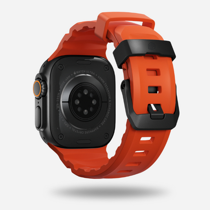 Stone Ridge™ Band – Rugged FKM Strap with Titanium Clasp