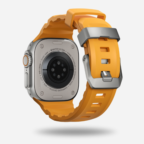 Stone Ridge™ Band – Rugged FKM Strap with Titanium Clasp