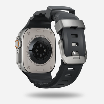 Stone Ridge™ Band – Rugged FKM Strap with Titanium Clasp