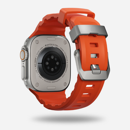 Stone Ridge™ Band – Rugged FKM Strap with Titanium Clasp