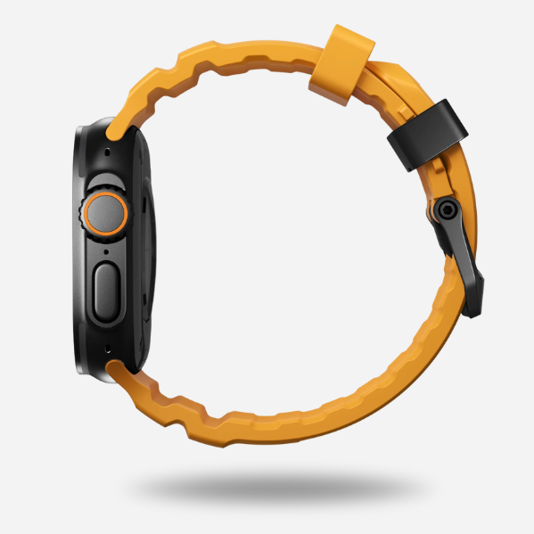 Stone Ridge™ Band – Rugged FKM Strap with Titanium Clasp