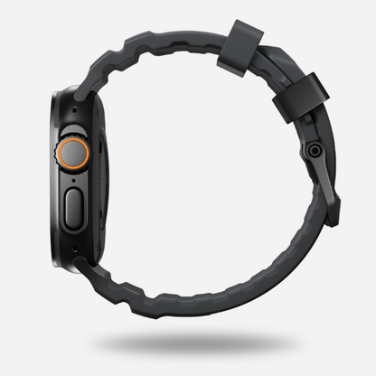 Stone Ridge™ Band – Rugged FKM Strap with Titanium Clasp