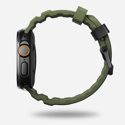 Stone Ridge™ Band – Rugged FKM Strap with Titanium Clasp