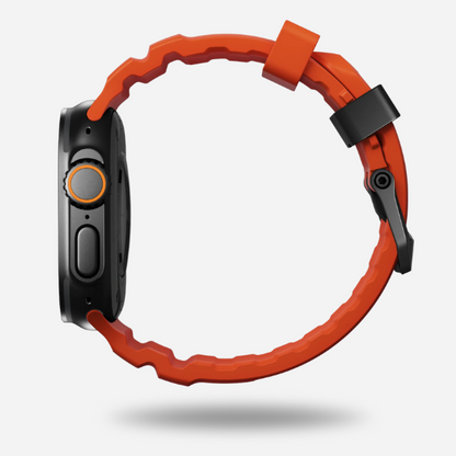 Stone Ridge™ Band – Rugged FKM Strap with Titanium Clasp