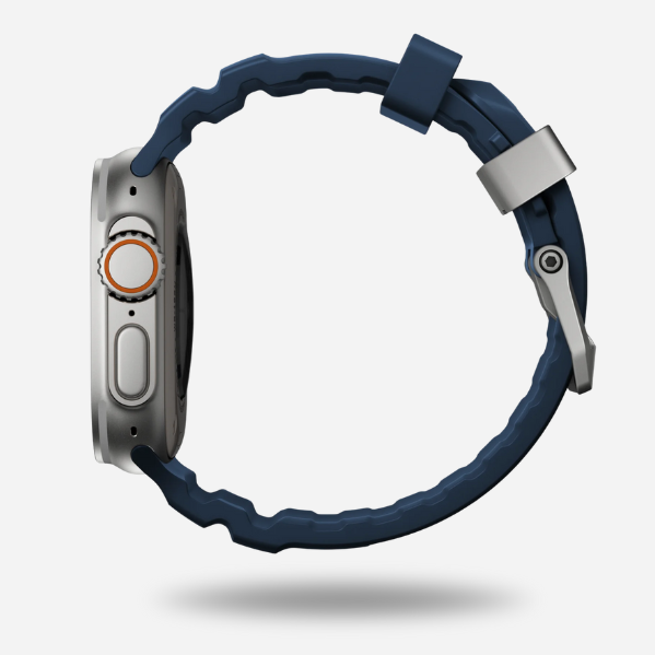 Stone Ridge™ Band – Rugged FKM Strap with Titanium Clasp