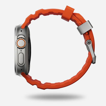 Stone Ridge™ Band – Rugged FKM Strap with Titanium Clasp