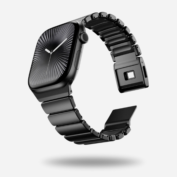Titanium–Silicone Hybrid Band