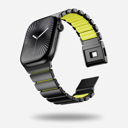 Titanium–Silicone Hybrid Band