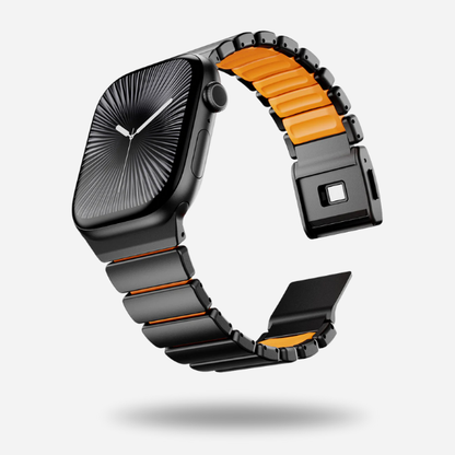 Titanium–Silicone Hybrid Band