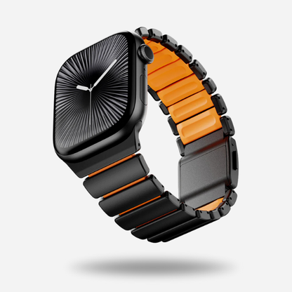 Titanium–Silicone Hybrid Band