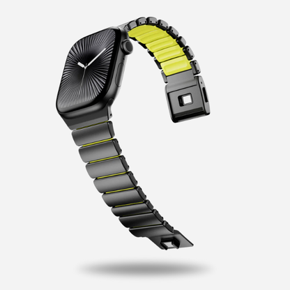 Titanium–Silicone Hybrid Band