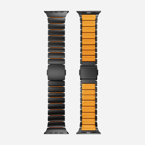 Titanium–Silicone Hybrid Band