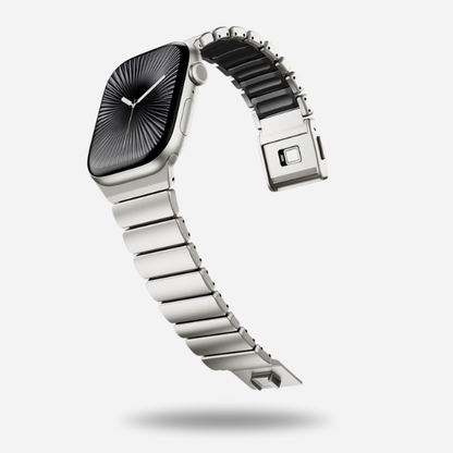 Titanium–Silicone Hybrid Band