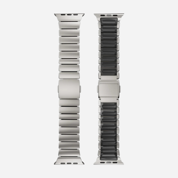 Titanium–Silicone Hybrid Band