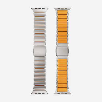 Titanium–Silicone Hybrid Band