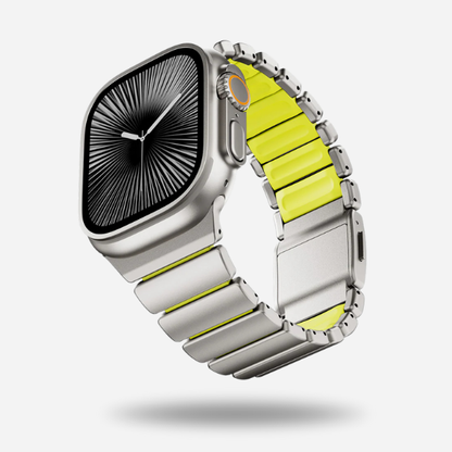 Titanium–Silicone Hybrid Band