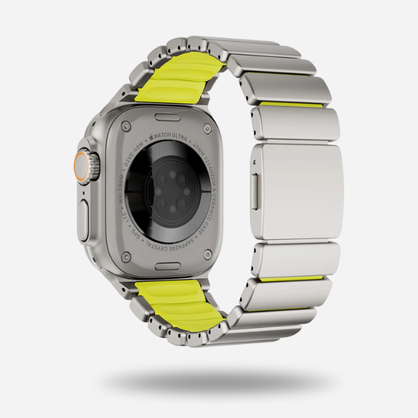 Titanium–Silicone Hybrid Band