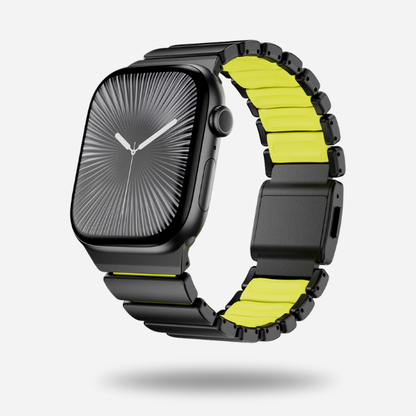 Titanium–Silicone Hybrid Band